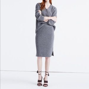 Madewell sweater skirt